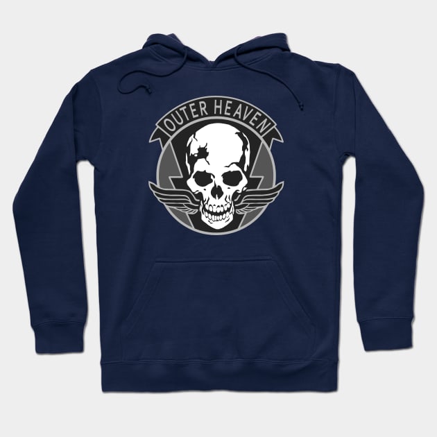 Outer Heaven - Metal Gear Solid 5 Hoodie by mozarellatees
